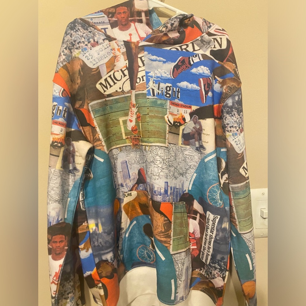 Jordan Brooklyn Fleece Printed Basketball Hoodie